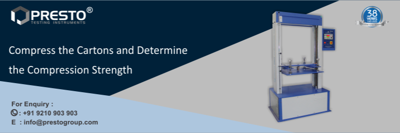 Compress The Cartons And Determine The Compression Strength